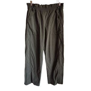 Athleta Pants Women's 10 Olive Green Trekkie High Rise Parachute Pant Hiking Out
